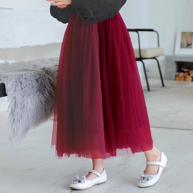 Chân váy lưới Tutu 4 lớp Yura Store chiều dài 65;80;90;100cm