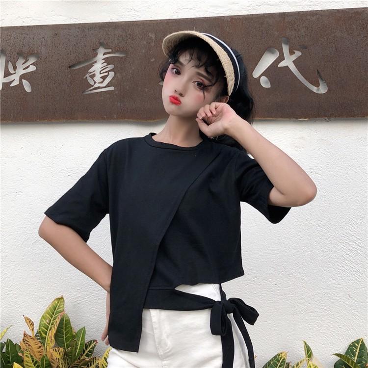 Áo Nữ Buộc Nơ Eo Xinh Xắn