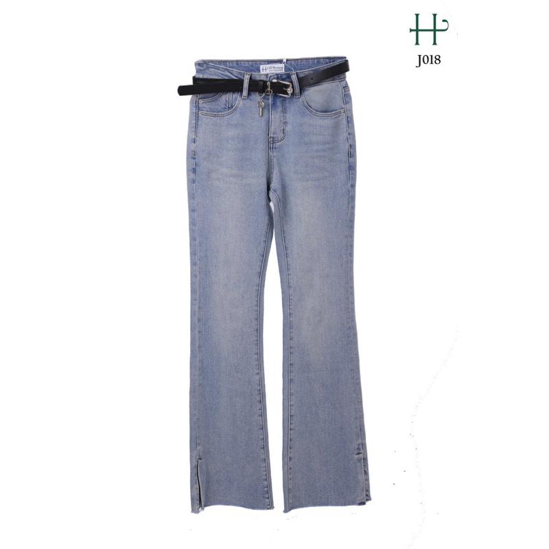Quần Jeans ống suông rộng - J18