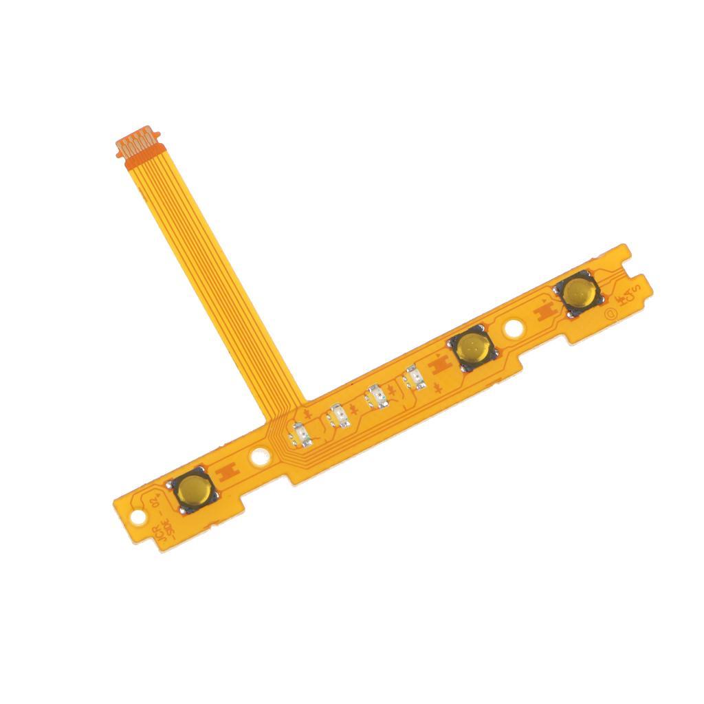 Left SL SR Button Flat Ribbon Flex Cable Key Repair Set Replacement for Switch NS Controller Replacement Part L