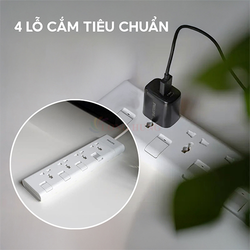 Ổ cắm điện Philips CHP3141WA/74 - Hàng chính hãng