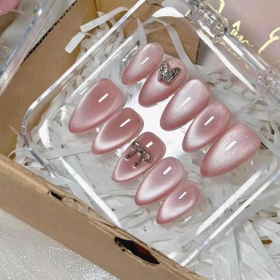 Set Sơn Mắt Mèo Ánh Trăng Pha Lê Siêu Cấp Siêu Sáng 6 màu VENDEENI 15ml Cao Cấp, Tặng Kèm Bảng Màu Hãng Nữ Women