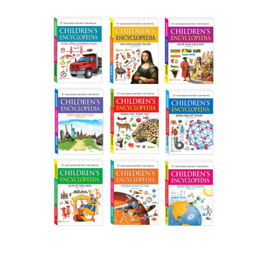 Sách - Combo Bách khoa tri thức cho trẻ em(trọn bộ 9 cuốn)