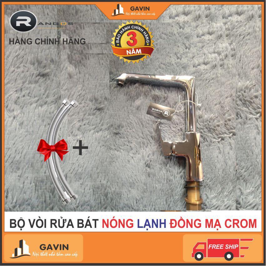 Vòi rửa bát nóng lạnh vòi rửa bát cao cấp Rangos RG-510