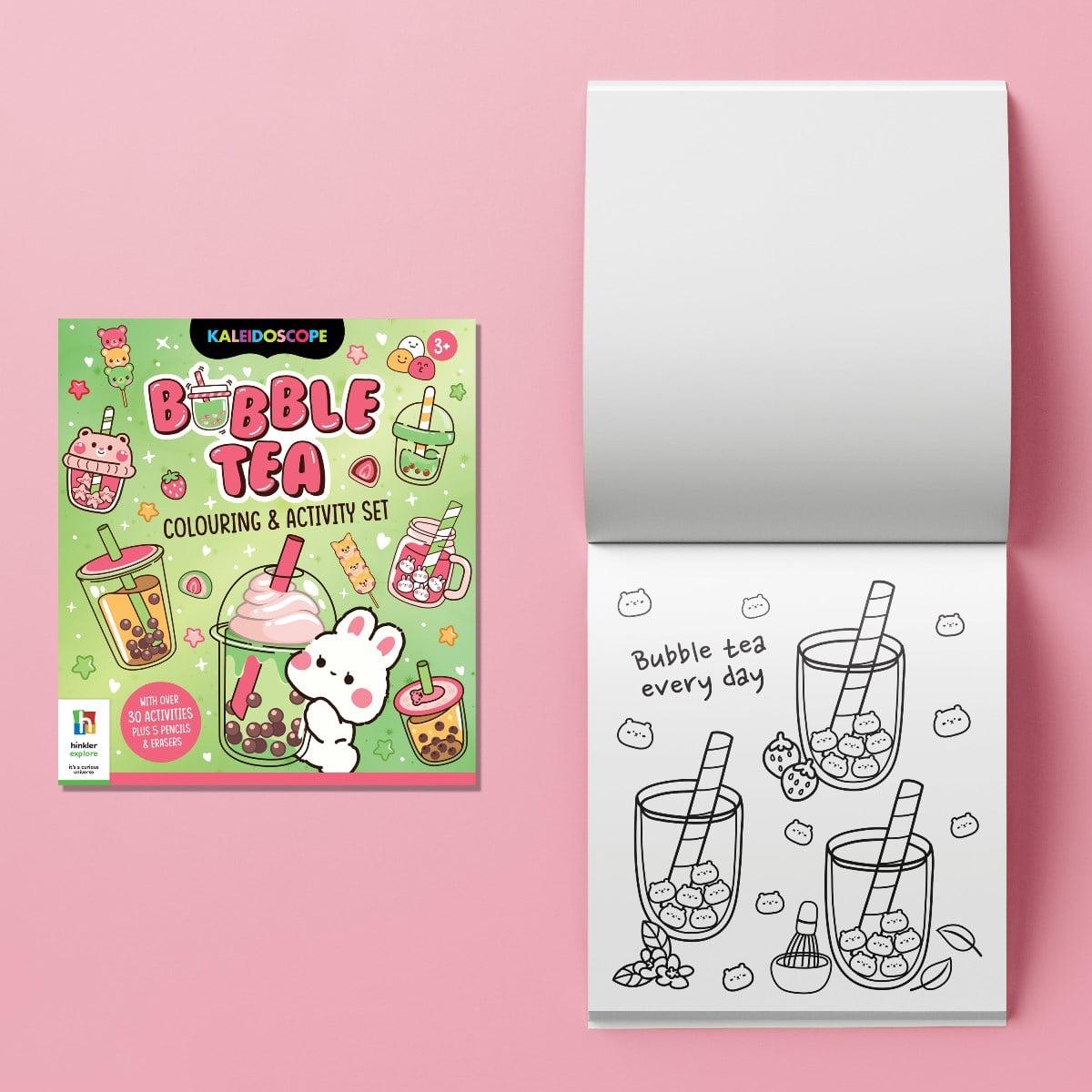 Sách Bubble Tea Colouring & Activity Set