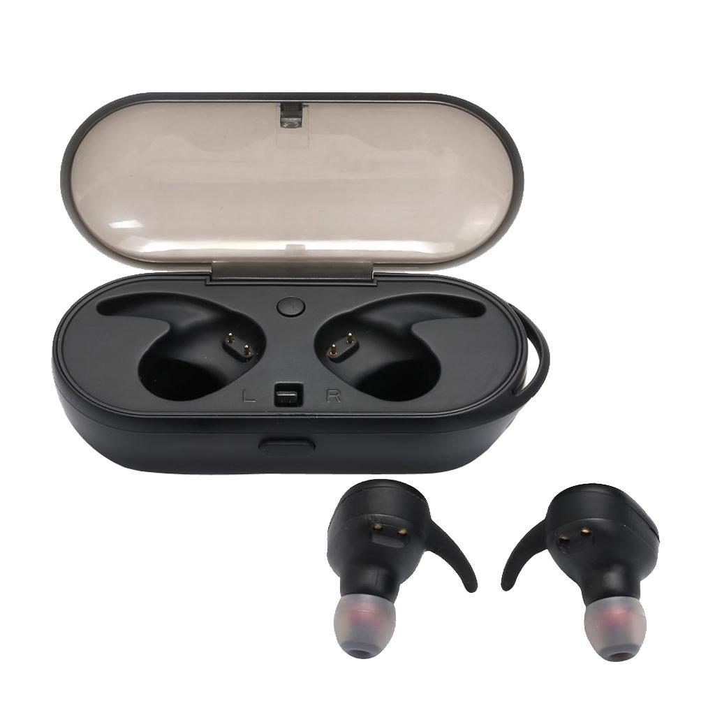Wireless Bluetooth Earbuds Dual Stereo Earphones, in-Ear Headset with Mic,