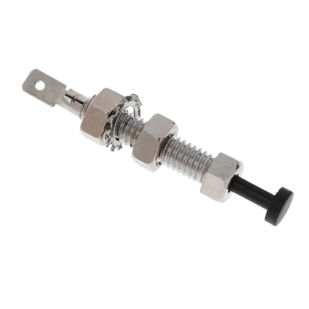12V Bonnet Báo Động Ánh Sáng Hood Cửa Pin Công Tắc Tự Động Sửa Đổi Tiếp Liệu