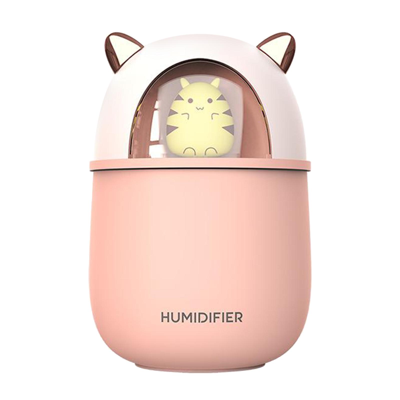 Cool Mist Humidifier Essential Oil Diffuser with 7-Color Lights 300ML for Bedroom Baby Humidifier