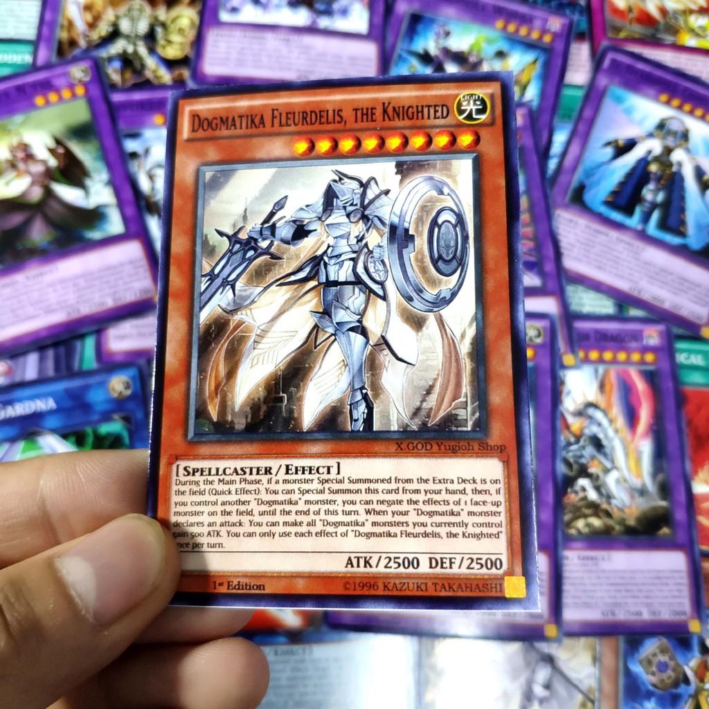 Bài Yugioh ️️ Thẻ bài Yugioh Dogmatika Invocked deck 54 lá