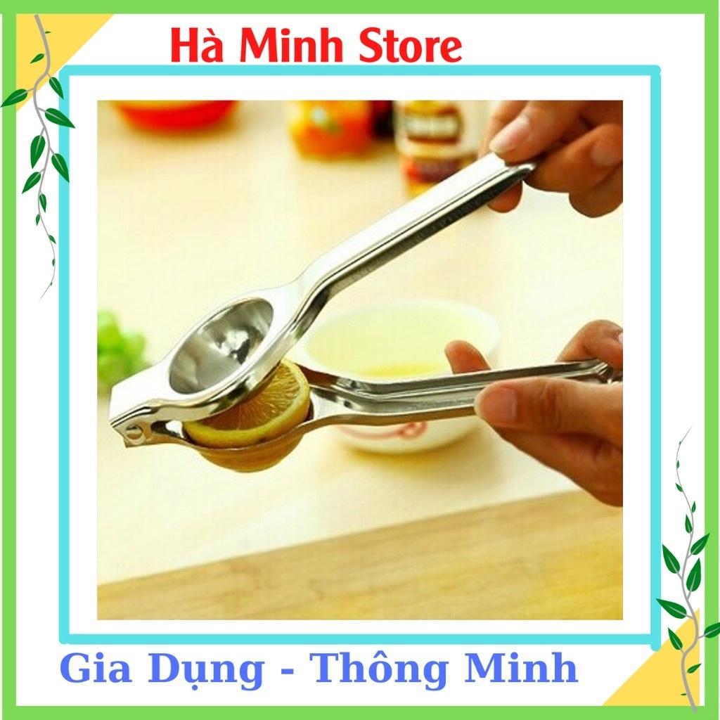 Dụng Cụ Vắt Chanh, Trái Cây Cầm Tay Bằng Inox 304 Siêu Bền, Vắt Là Sạch - Dụng Cụ Ép Chanh, Hà Minh Store