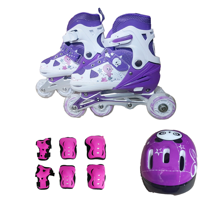 Giày Trượt Patin Cao Cấp OS02 Thế Hệ Mới Tự Thăng Bằng 2 Hàng Đại Nam Sport + Kèm Bộ Bảo Hộ