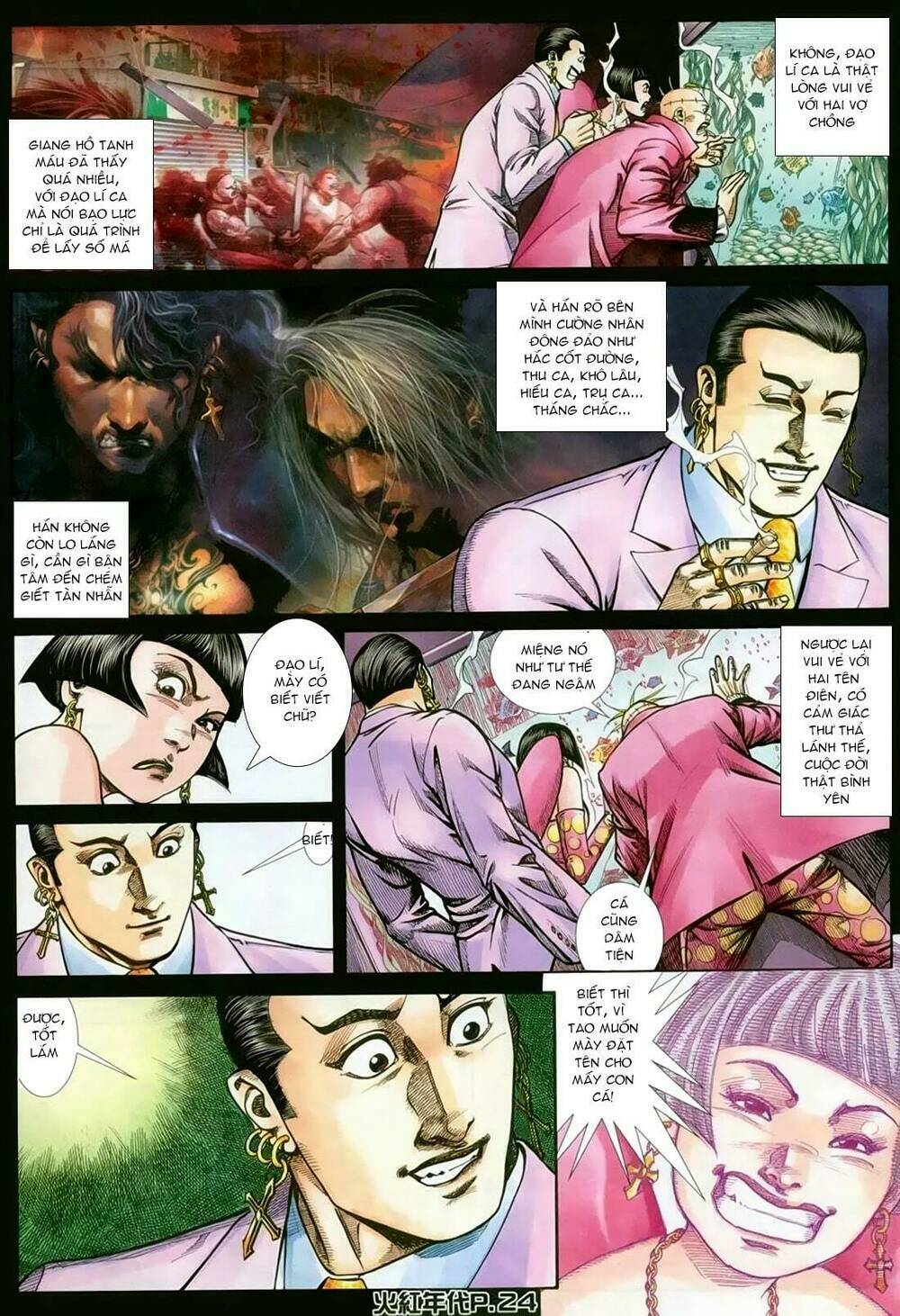 hỏa hồng niên đại hắc cốt đường chapter 136 21