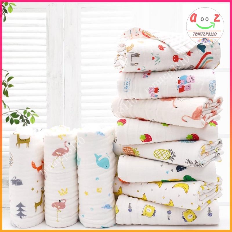 Khăn Tắm Xô Nhăn 6 Lớp Dày Dặn Siêu Thấm Hút Cho Bé - Khăn Tắm Cho Bé Hàng Nhập Cao Cấp Có Thể Dùng Làm Chăn Đắp