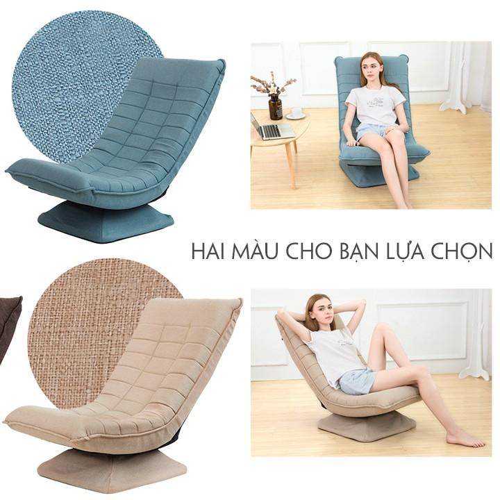 Ghế ngồi đọc sách, ngồi thư giãn xoay 360 hình Mặt Trăng