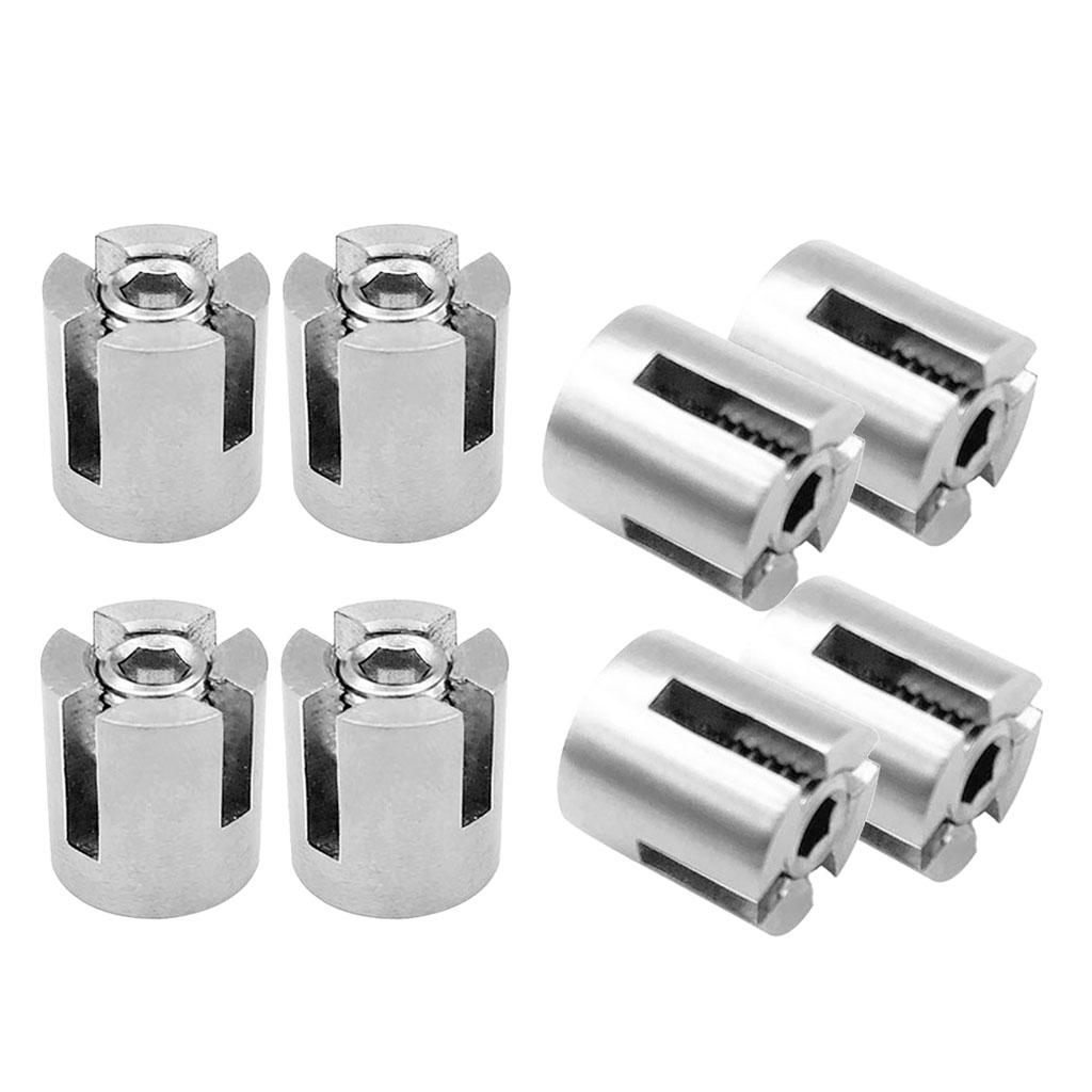 8 Món Thép Không Gỉ 316 Mềm Cao Cấp 3 Mm Dây Tregging Chéo Kẹp