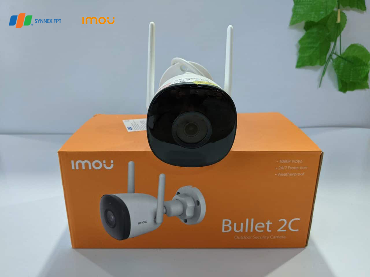 Camera IP WIFI Imou thân trụ Bullet 2C IPC-F22P 2M, 2Y WTY_IPC-F22P - Hàng chính hãng