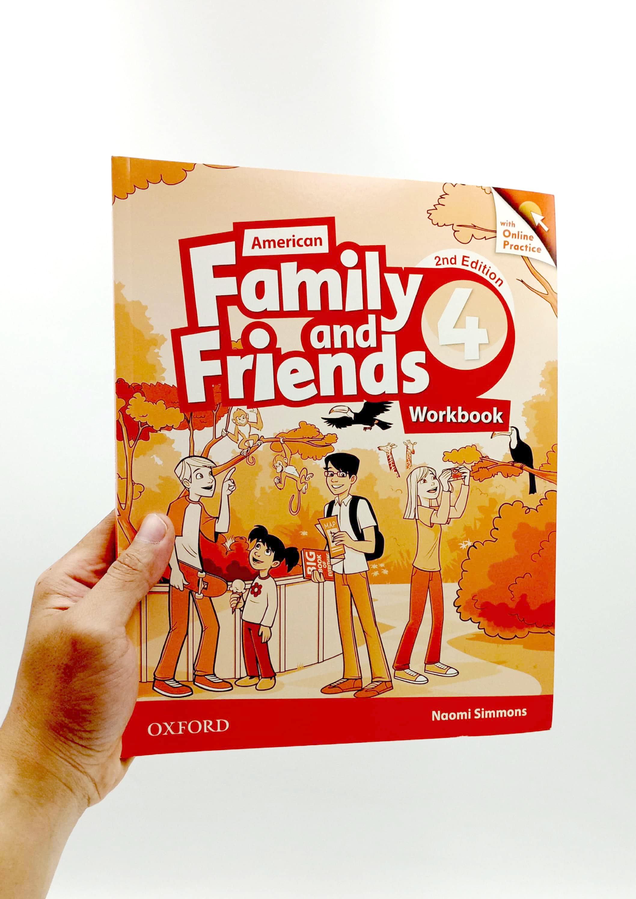 American Family And Friends Level 4: Workbook With Online Practice - 2nd Edition