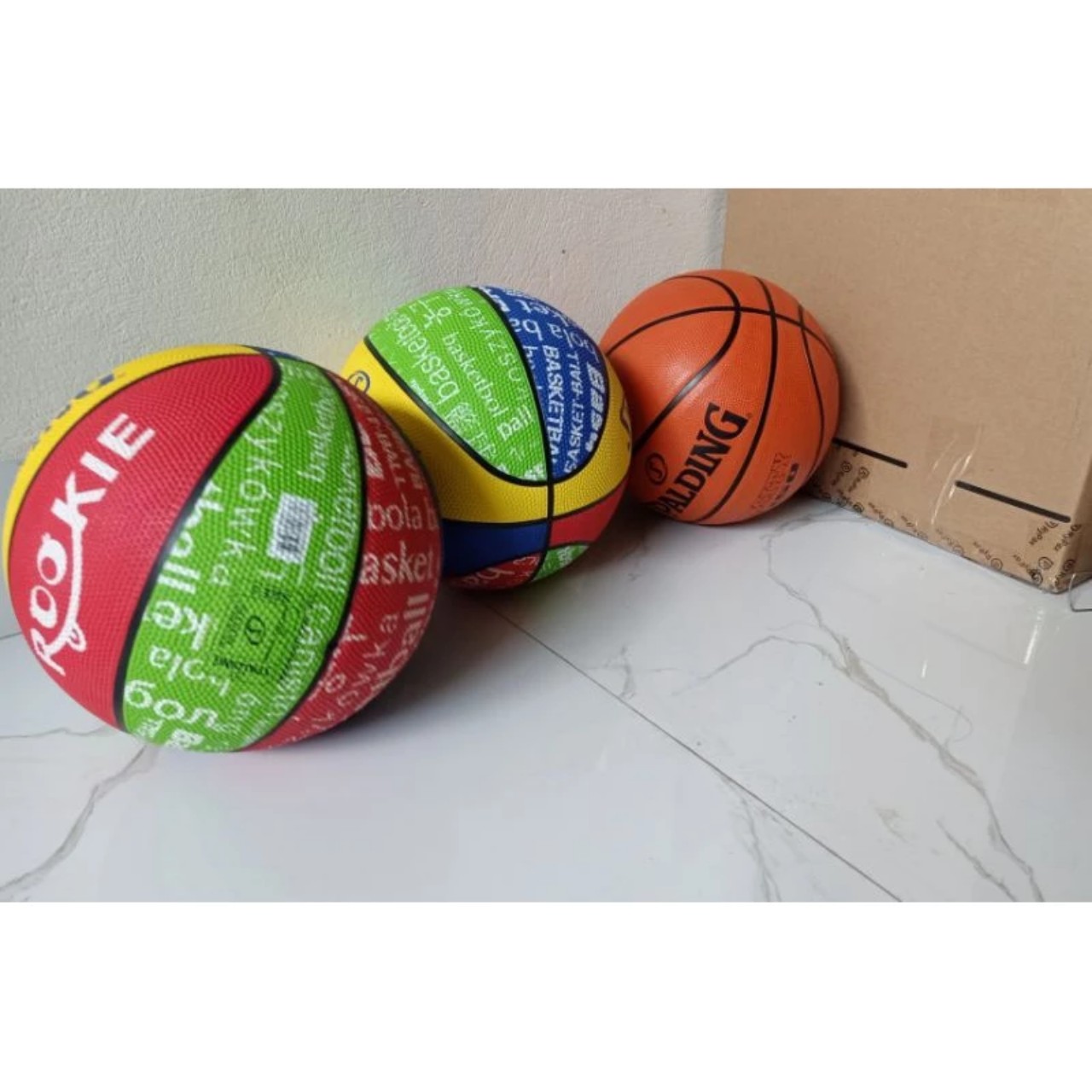 Quả bóng rổ Spalding Rookie Indoor/ Outdoor- Size 5