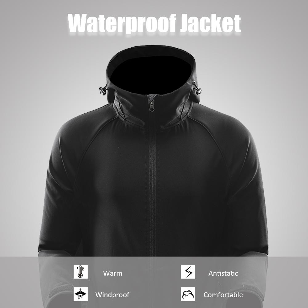 Áo khoác nam du lịch, chống gió, chấm thấm nước, chống tĩnh điện, có mũ trùm đầu thoải mái - Tùy chọn size và màu