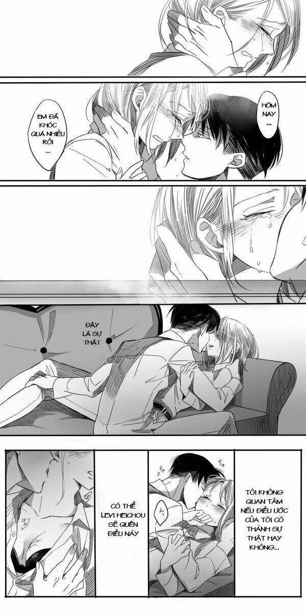 tấn công người khổng lồ - doujinshi rivapetra chapter 2 10