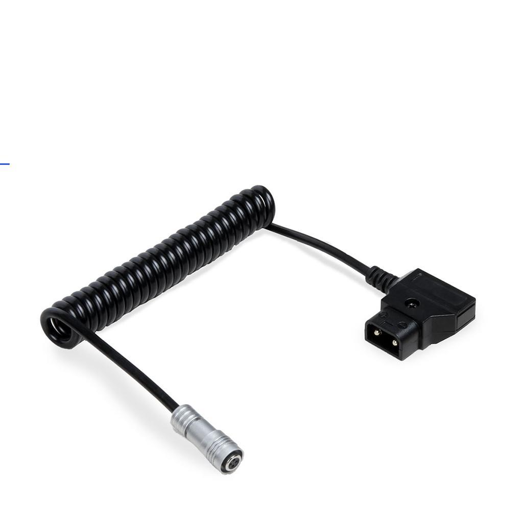 D-Tap Male to Female 4-Pin Aviation Spring Cable for Power Supply Battery