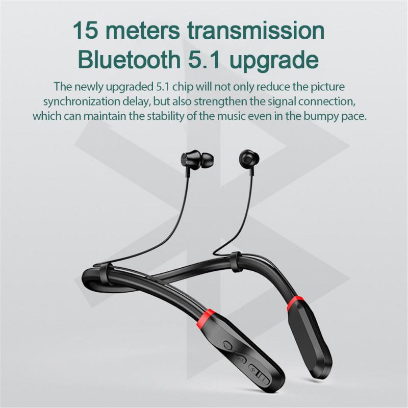 I35 Tai Nghe Nhét Tai Không Dây Bluetooth 5.1 9D Âm Thanh Siêu Trầm Stereo Tai Nghe Tai Nghe Âm Thanh Nhạc Cổ Tai Nghe Nhét Tai