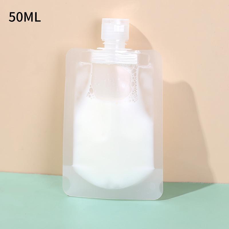 Bộ 3 bịch chiết mỹ phẩm , dầu gội dung tích 30/50/100ml có thể tái sử dụng, tiện lợi khi du lịch