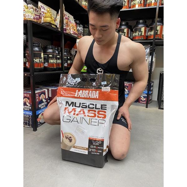 Muscle Mass Gainer Labrada Sữa Tăng Cân Nhanh 12 Lbs (5.4kg) Cho Người Gầy USA