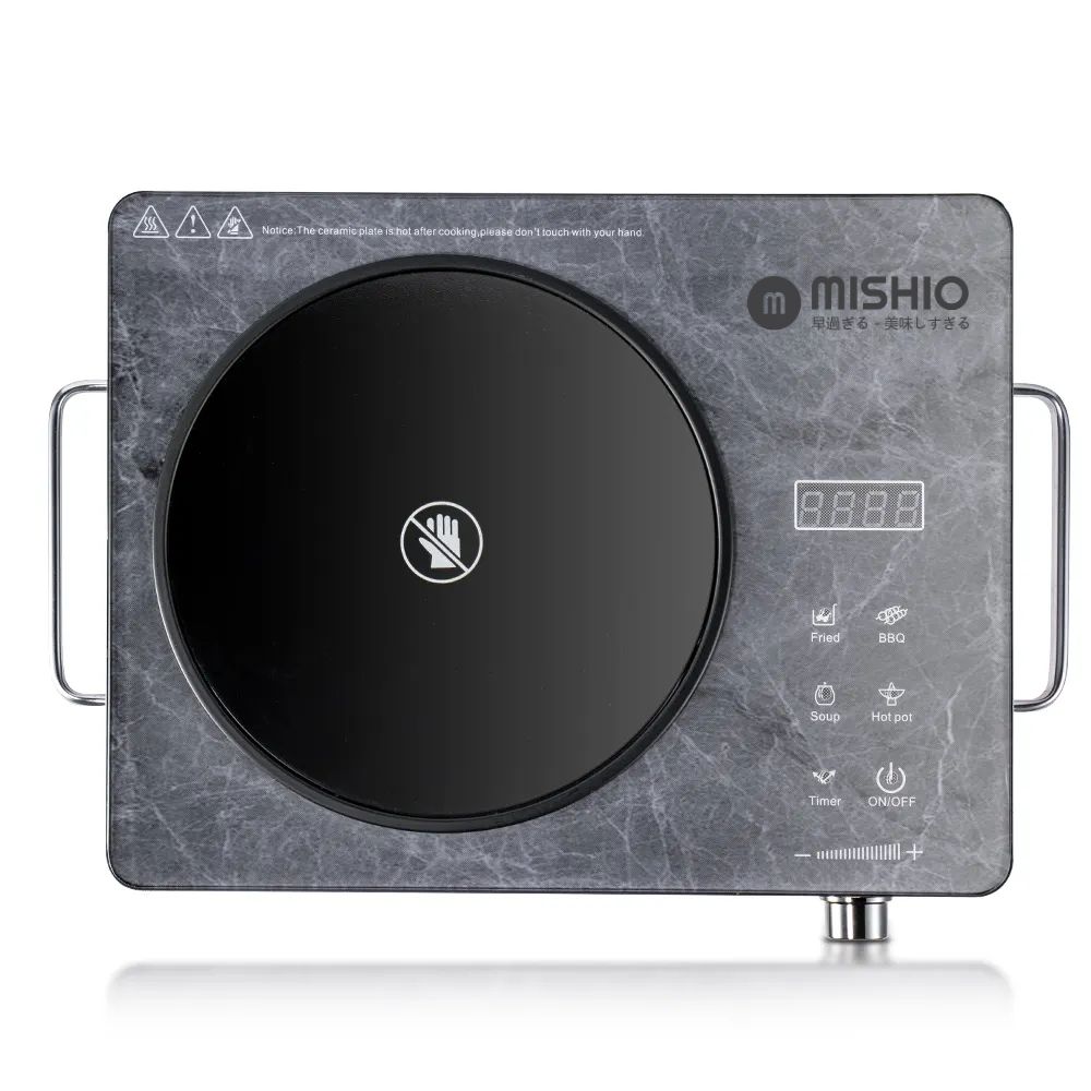 Bếp hồng ngoại Mishio MK417 mặt kính cường lực cao cấp - hàng chính hãng
