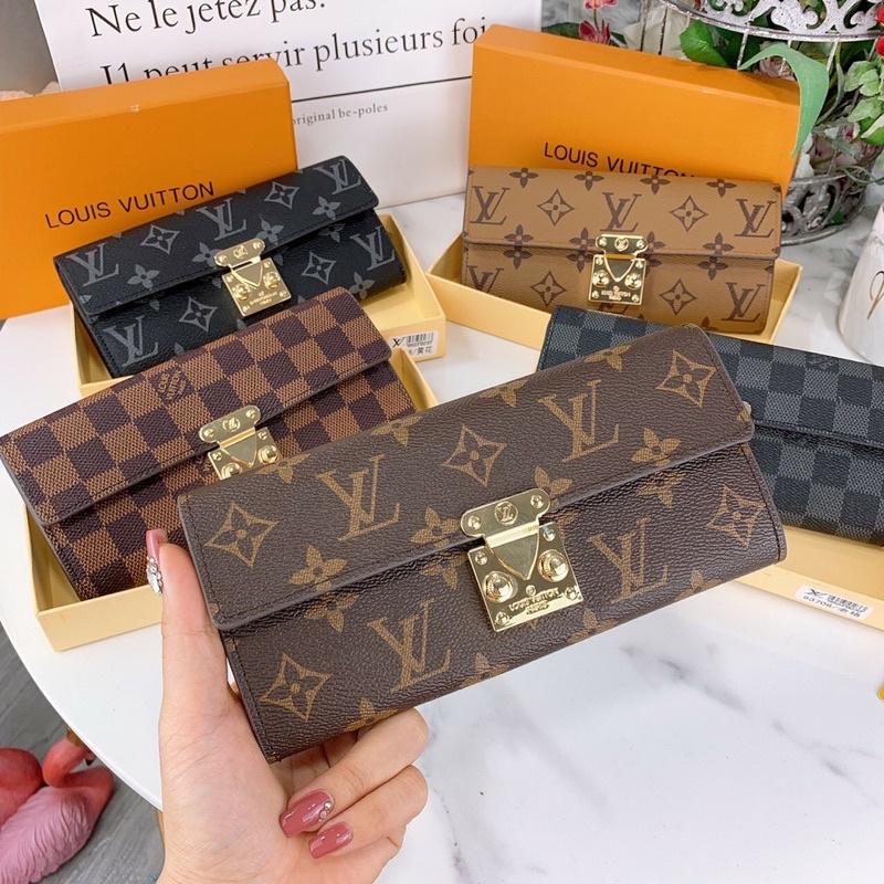 Ví cầm tay khoá vuông size 20cm ful box