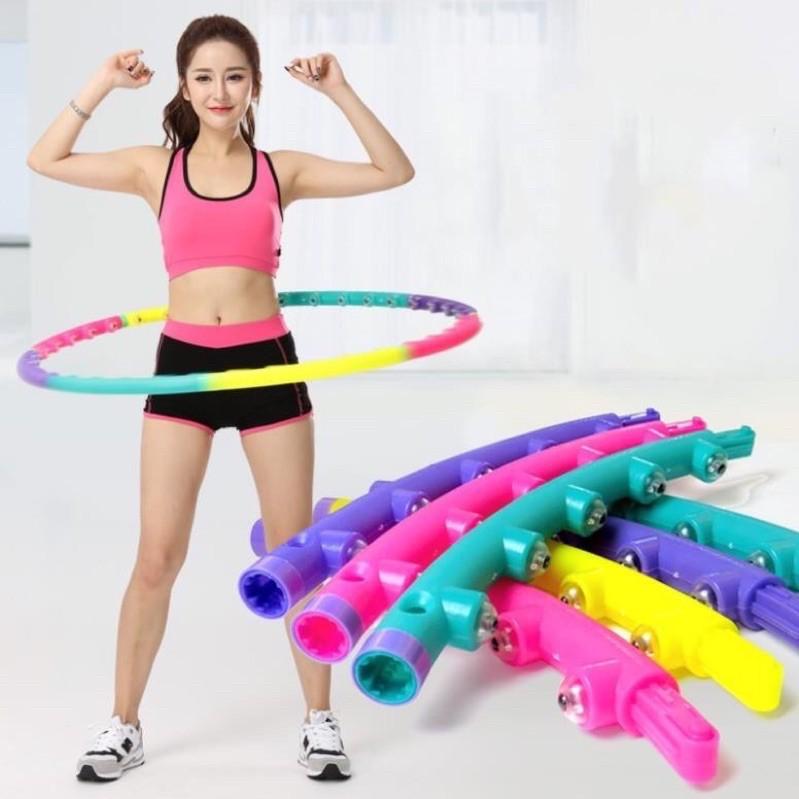 Vòng lắc eo Hula hoop, vòng lắc eo giảm mỡ bụng hiệu quả