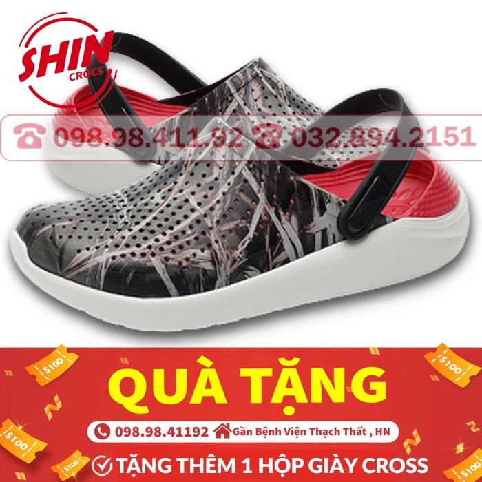 dép cross quai ngang dạng sục mẫu mới 2022 SHINCRNEW12 tặng thêm 12 sticker cross