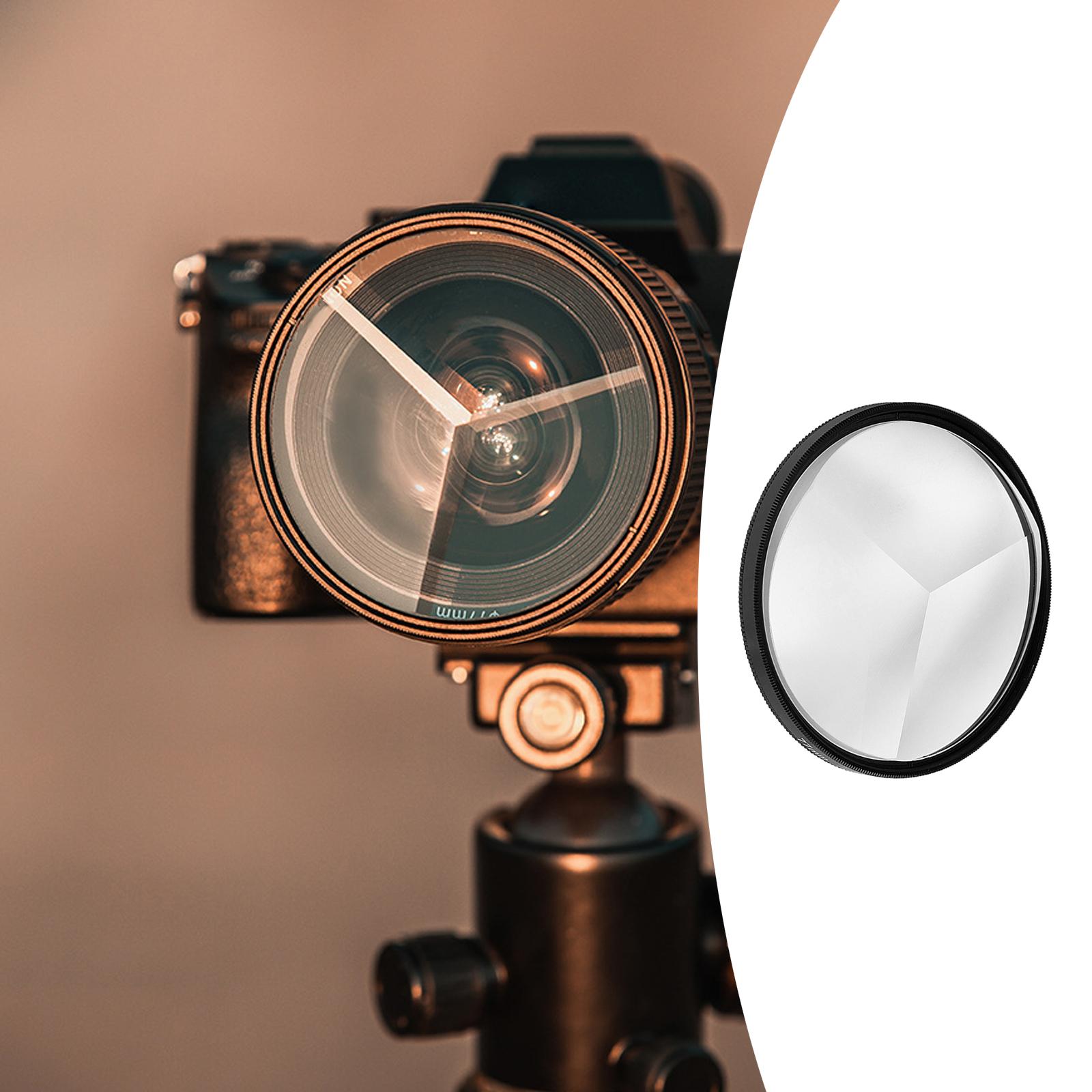 Glass Lens Filter Kaleidoscope Camera Filter for Photo SLR Accessories