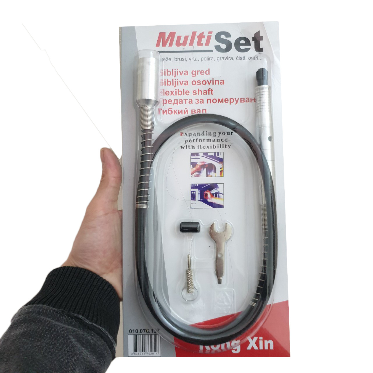 Dây dẫn truyền động máy khoan mài khắc dây mutil set đầu hợp kim nhôm Full bộ như hình có ốc dự phòng