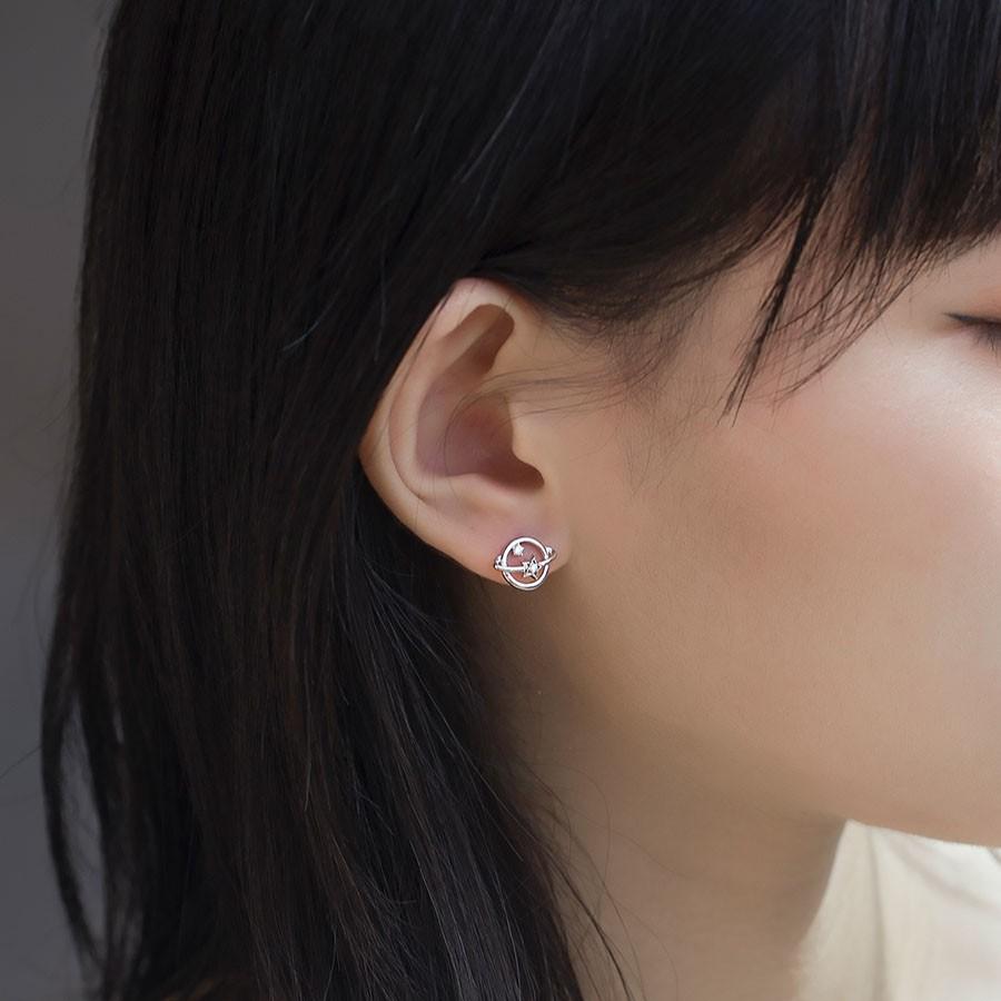 Khuyên tai bạc Ý s925 G6255 - AROCH Jewelry