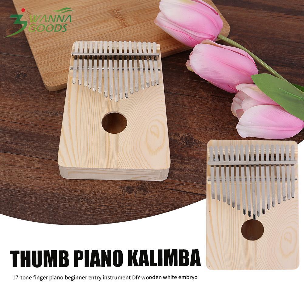 Đàn Kalimba 17 Phím Bằng Gỗ Cho Người Mới Tập Chơi