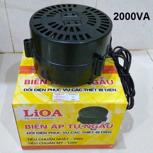 Biến áp đổi nguồn LIOA 220V sang 100V 110V 120V (200VA, 400VA, 600VA, 1000VA, 1200VA, 1500VA, 2000VA)