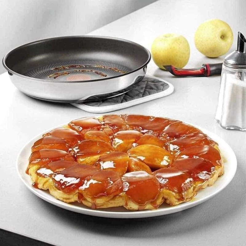 Set 2 Chảo Chống Dính TEFAL Ingenio, Cán Rời, Size 22/26cm, Chất Liệu Thép Không Gỉ, Dẫn Nhiệt Tốt, Made In France