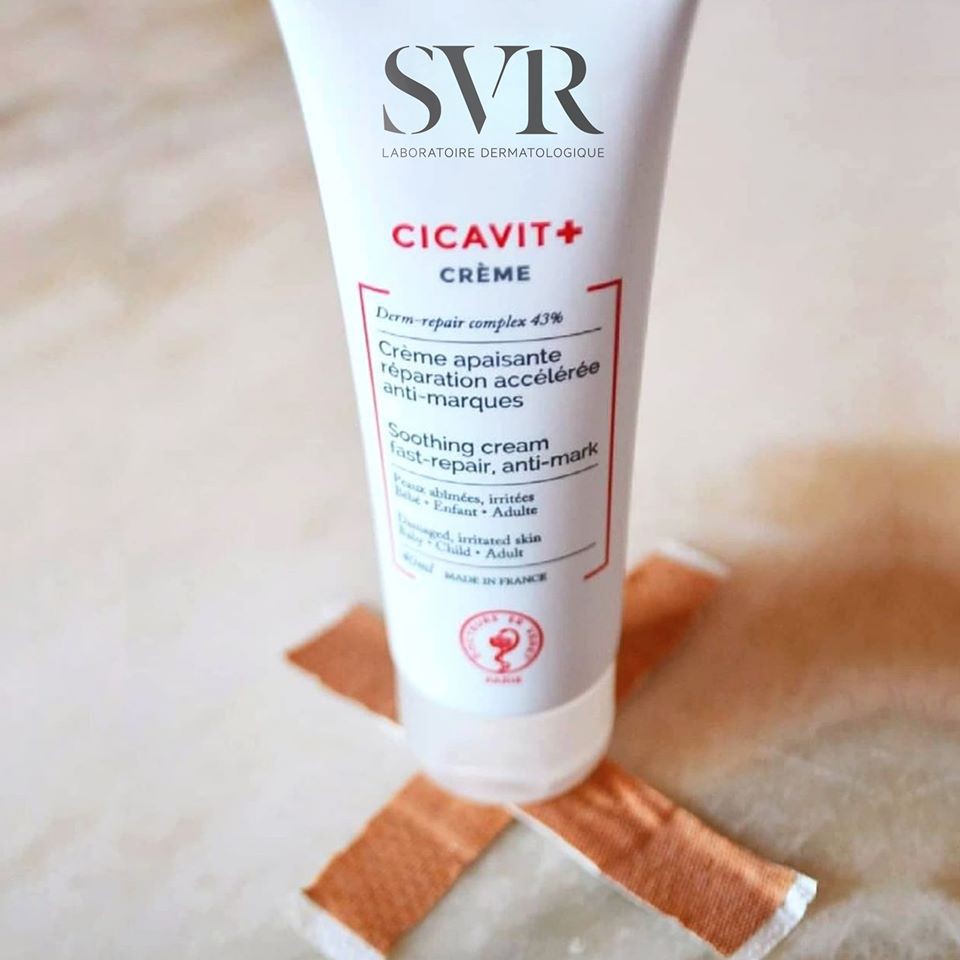 Kem dưỡng làm dịu da kích ứng SVR Cicavit + Crème 40ml (Nhập khẩu)