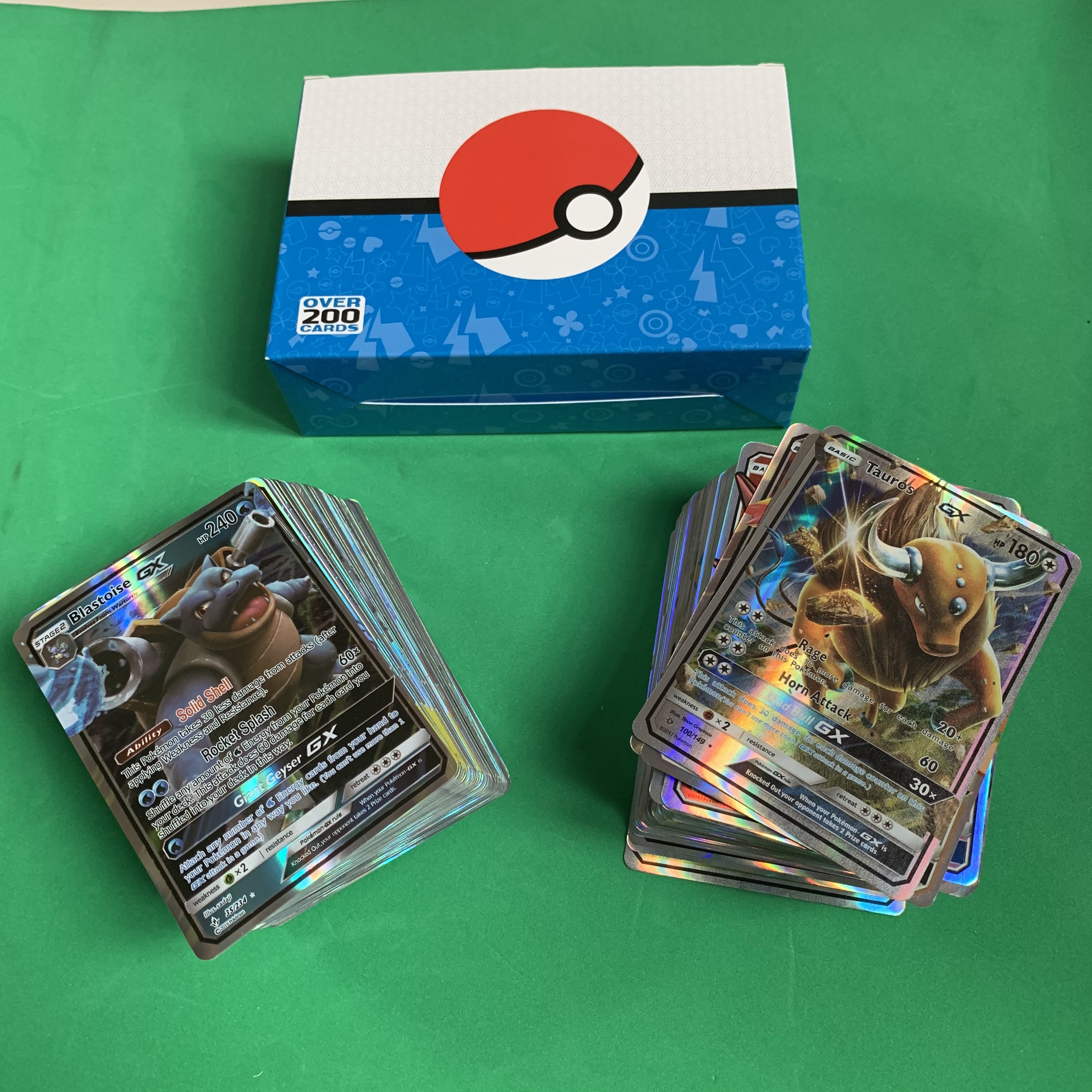 Bộ Thẻ Bài Pokemon 200 Thẻ (200Gx) Chơi Đối Kháng New Đẹp