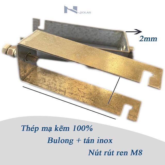Pát kẹp dưới kín nước tấm pin mặt trời đủ MỌI KÍCH THƯỚC giá gốc tận xưởng