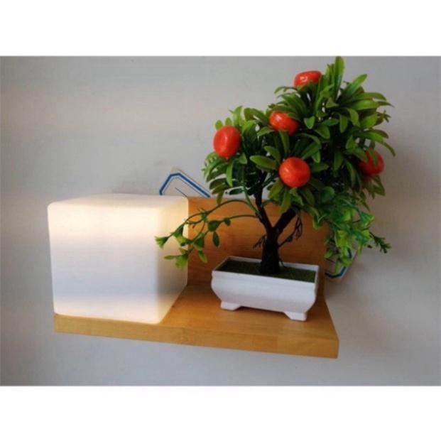 Đèn gắn tường gỗ, đèn phòng ngủ, đèn treo tường, đèn trang trí, đèn decor, đèn tường DT DDT
