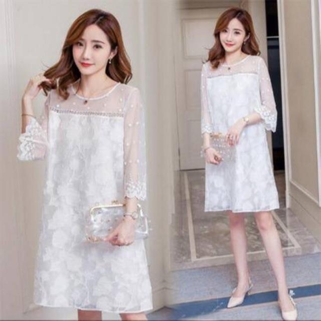 ĐẦM BẦU REN CAO CẤP