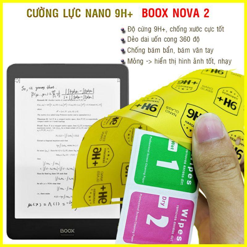 Dán cường lực dẻo nano dành cho  máy đọc sách Boox Nova 2
