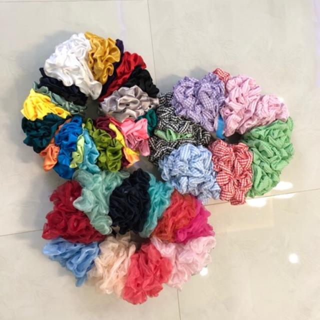 Combo scrunchies các mẫu