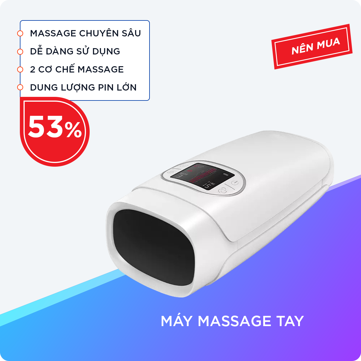 MÁY MASSAGE TAY ĐA NĂNG