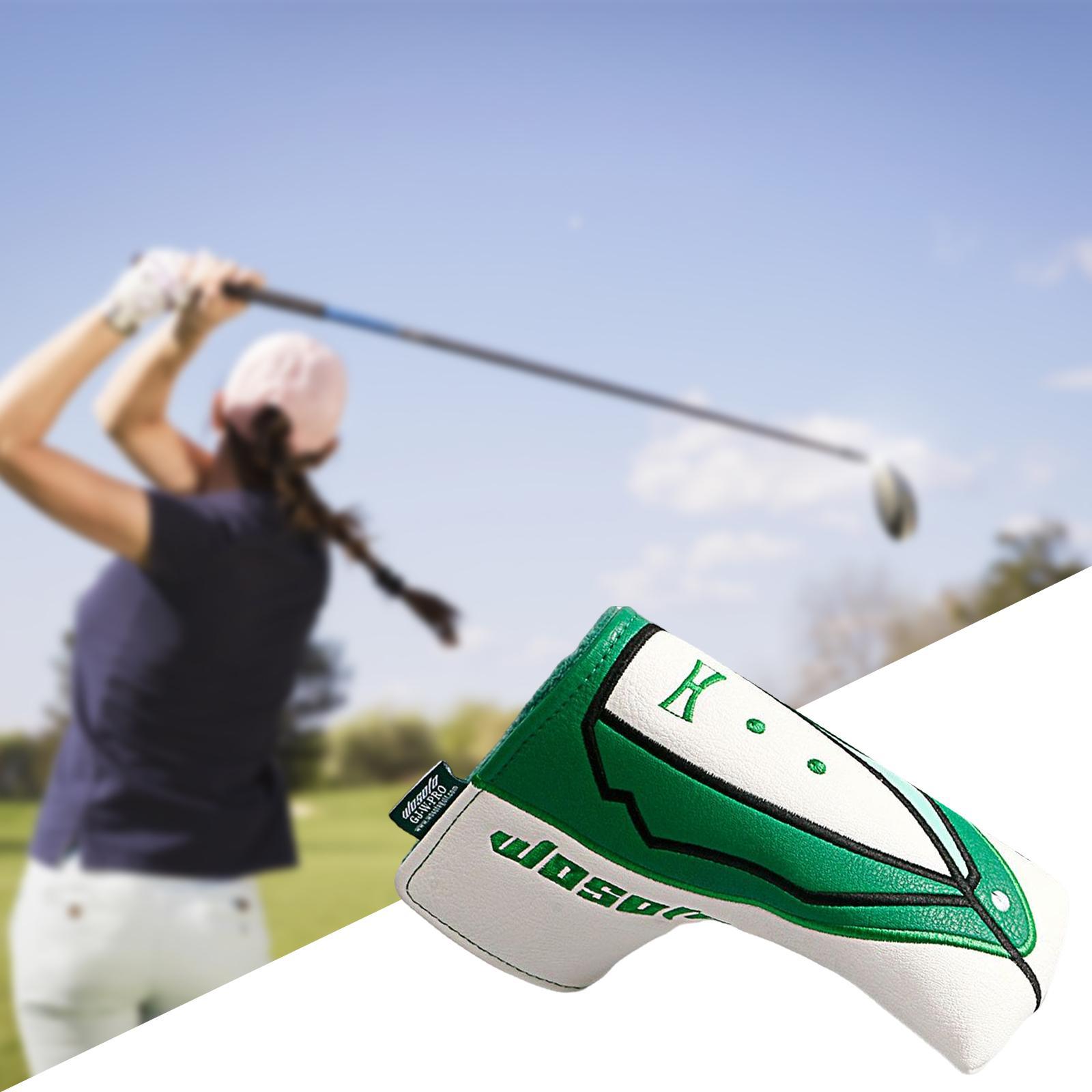 Universal Golf Mallet Putter Head Cover Golf Club Headcovers Outdoor Sports Half