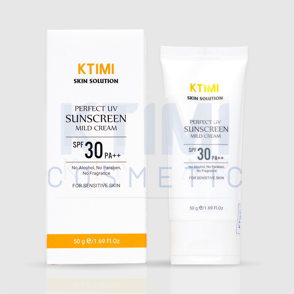 KTIMI Perfect UV Sunscreen Mild Cream SPF30 PA++ - Kem Chống Nắng Ktimi