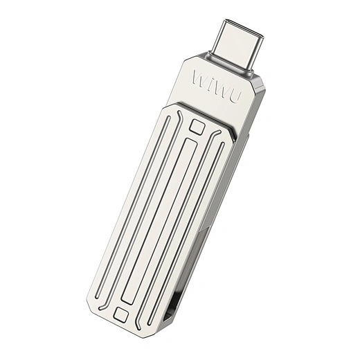 Bộ Nhớ Ngoài USB Wi WU 3 Trong 1 Dùng Cho Điện Thoại Di Động Wi-FD001 - Hàng Chính Hãng