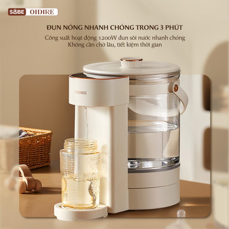 Bình thủy điện OIDIRE 2.5L ODI01A (1200W) - Hàng chính hãng